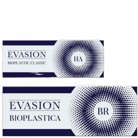 Комплект Биорепарант для анти-эйдж терапии с эффектом осветления и сияния кожи Evasion Bioplastica HA + Биорепарант для оперативной анти-эйдж терапии Evasion Bioplastica BR